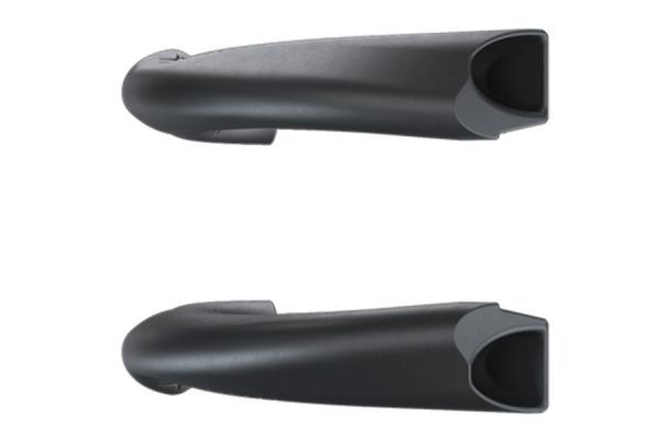 Puños PRO Ergonomic Drop Bar 210-230 mm 23.8 mm Negros