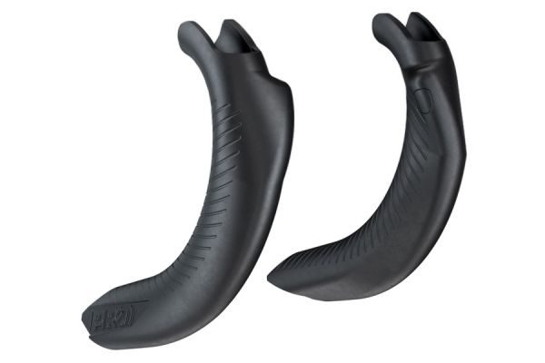 Puños PRO Ergonomic Drop Bar 210-230 mm 23.8 mm Negros