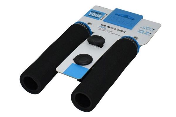 Manopole PRO Ergonomic Sport 34.5 mm Nero