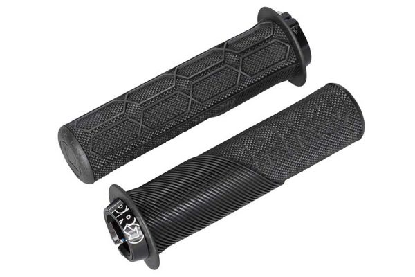 Puños PRO Lock on Trail 132 mm con borde Negros