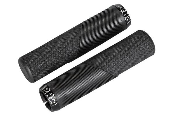 PRO Lock on Trail 132 mm con borde Handlebar Grips - Black