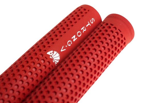 Choice Strong V Handlebar Grips - Red