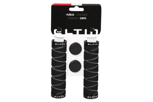 Eltin Pro Light Foam Handlebar Grips - Black