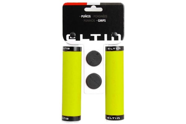 Poignées Eltin Silicone Touch Jaune Fluo