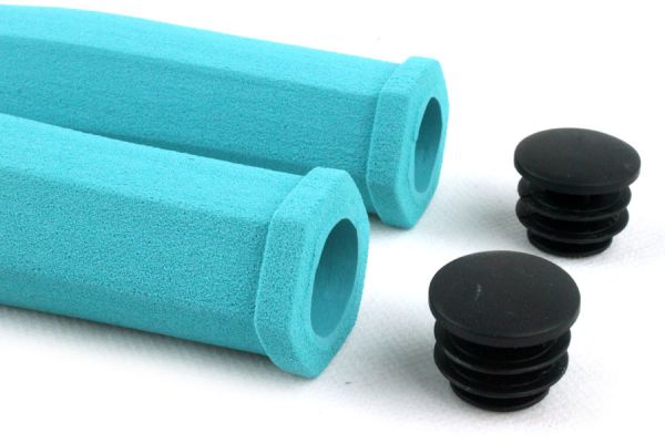 GES Foam Handlebar Grips - Blue