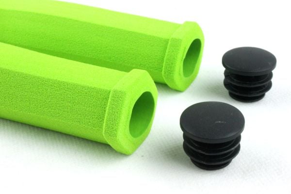 GES Foam Handlebar Grips - Green