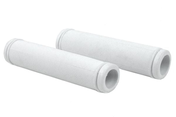 White handlebar grips sale