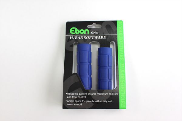 Ebon Handlebar Grips - Blue