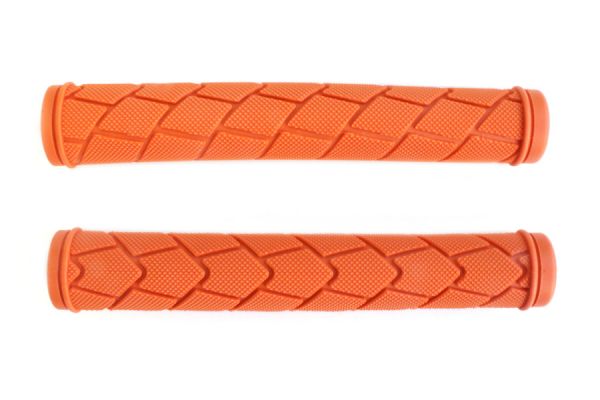 Fyxation Track Handlebar Grips - Orange