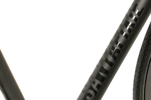 Santafixie Raval Fixie / Singlespeed Fahrrad Mit 30 mm Laufradsatz - Matte Black