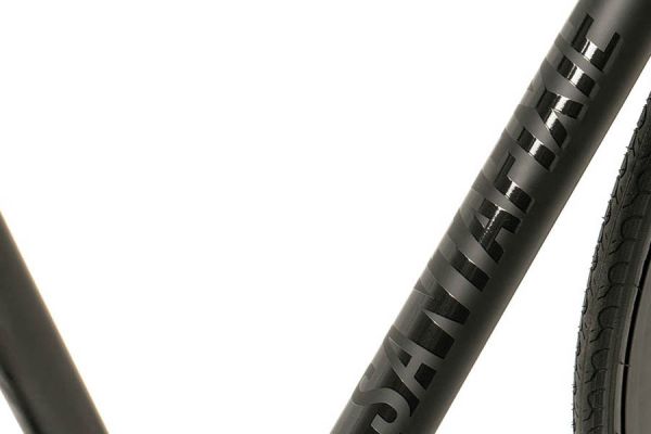 Santafixie Raval City Bike Mit 3-Gang-Rücktritt Und 40 mm Laufradsatz - Matte Black