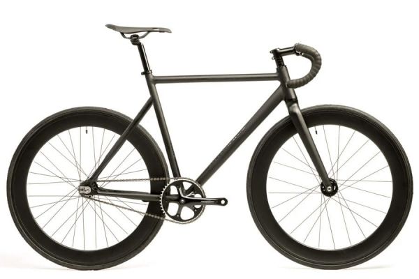 Bicicleta Santafixie Raval Matte Black 60mm Contrapedal