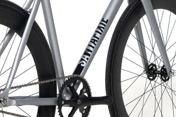 Santafixie Raval City Bike Mit 3-Gang-Rücktritt Und 40 mm Laufradsatz - Matte Grey 