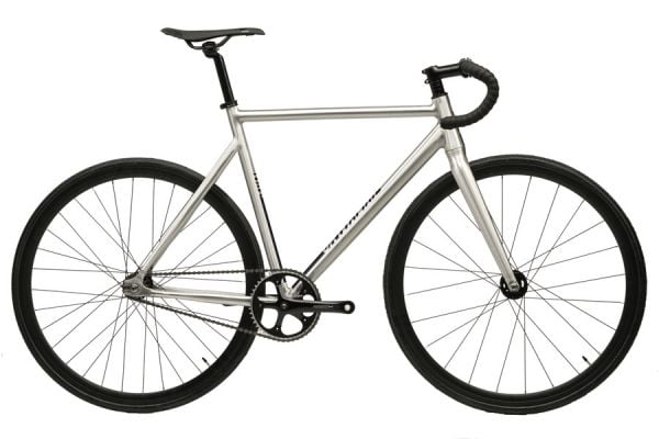 Santafixie Raval Fixie / Singlespeed Fahrrad Mit 30 mm Laufradsatz - Raw