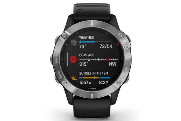 Garmin Fenix 6 47 mm Standard Montre connectée Noir