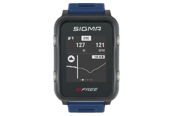 Sigma iD.FREE Sportuhr GPS - Blau