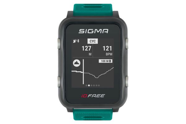 Sigma iD.FREE Sportuhr GPS - Grün