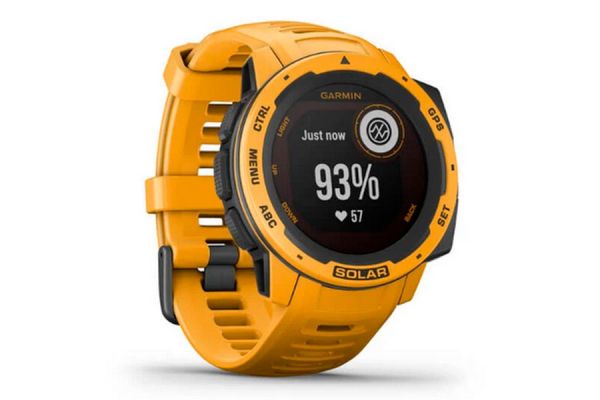 Montre Intelligente Garmin Instinct Solar Jaune