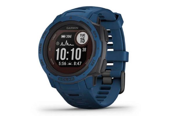 Garmin Instinct Solar Blue Smartwatch