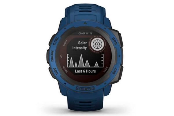 Montre Intelligente Garmin Instinct Solar Bleu