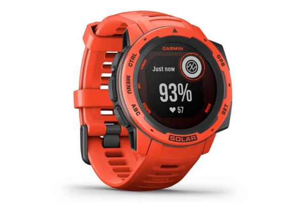 Garmin Instinct Solar Rot Smartwatch