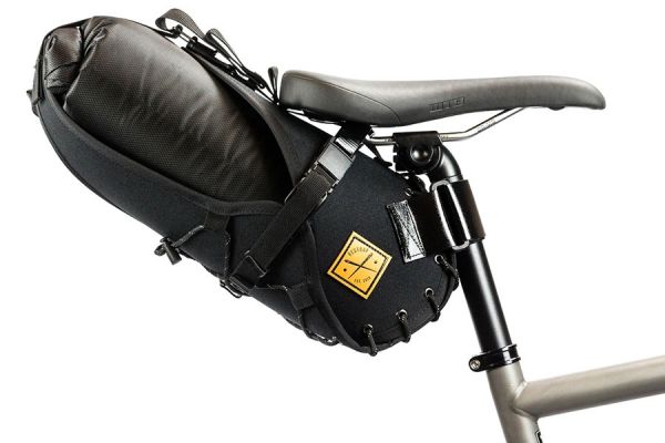 Restrap 8L Saddle Bag - Black/Black