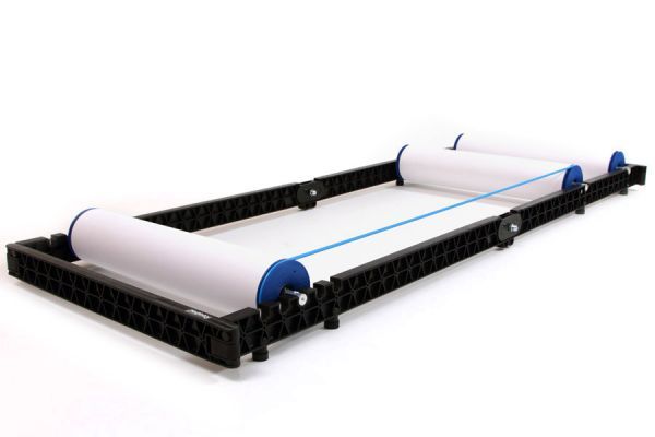 RooDol Track PVC Rollers - Black
