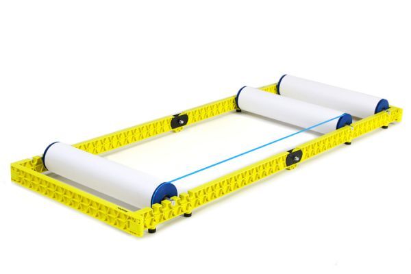 RooDol Track PVC Rollers - Yellow
