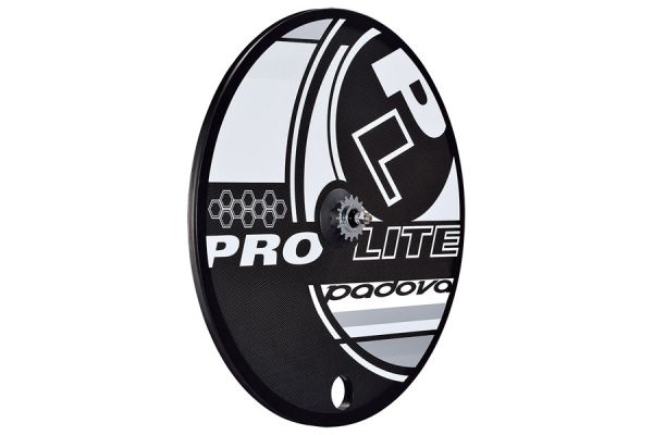 Rueda de disco Trasera BLB Pro-Lite Padova Full Carbon Negro