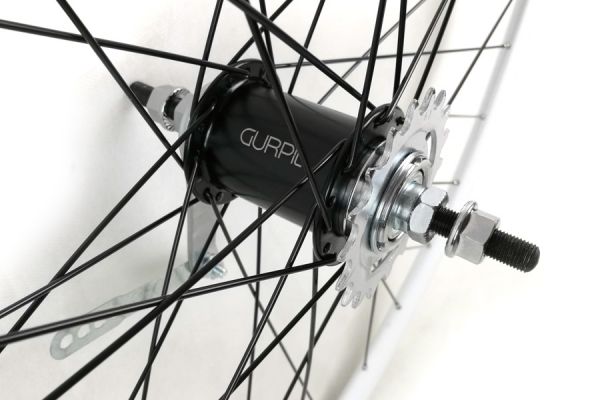 Terugtraprem Santafixie 30mm Achterwiel - Wit