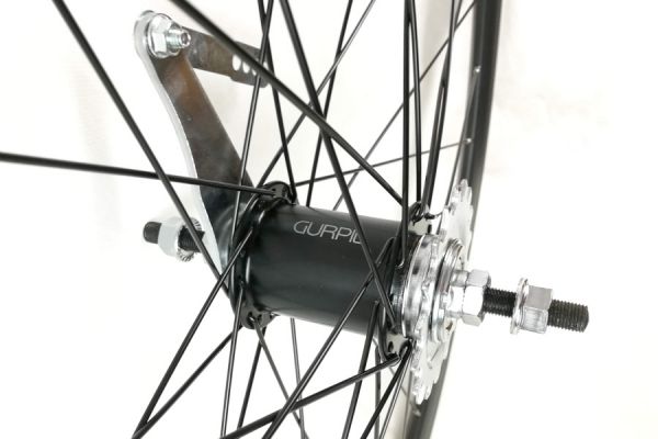 Terugtraprem SantaFixie 30mm Wielset - Zwart