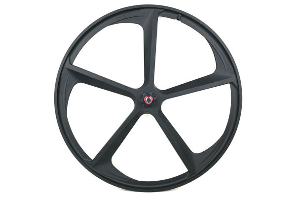 Navigate 5 Spoke Front Wheel - Matte Black