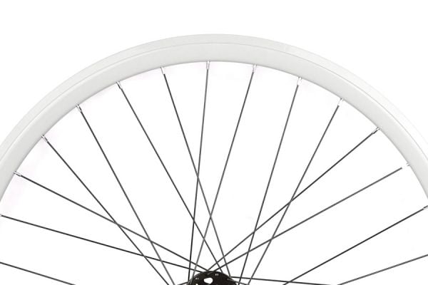 Roue Arrière Rétropédalage Santafixie 30 mm Blanc