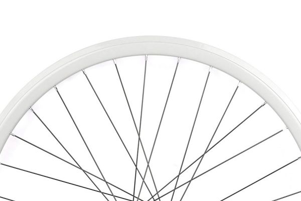 Rueda Fixie Delantera Santafixie 30mm Blanca