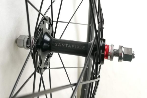 Santafixie 30mm Fixie Wheelset - Black