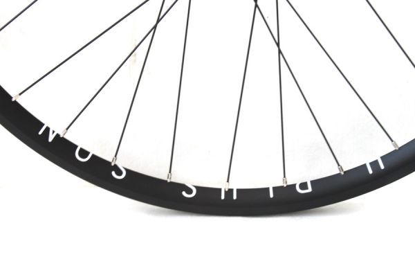 H plus Son Archetype Fixie Front Wheel - Black