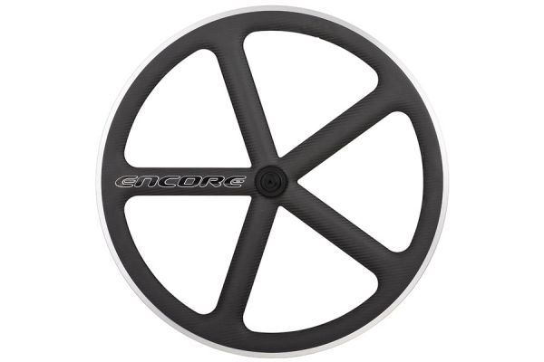 Encore 700C 5 Spoke Rear Wheel - Natural - Carbon Weave