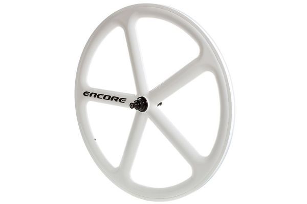 Roue Arrière Fixie Encore Cinq Rayons Blanc