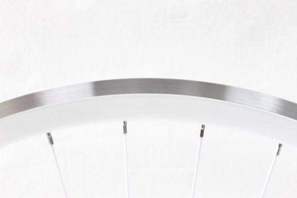Weinmann Fixie Front Wheel - White CNC