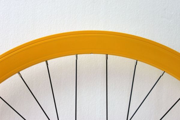 Rueda Fixie Delantera G42 Amarillo pc