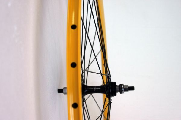 Roue Arrière Fixie Origin8 Jaune