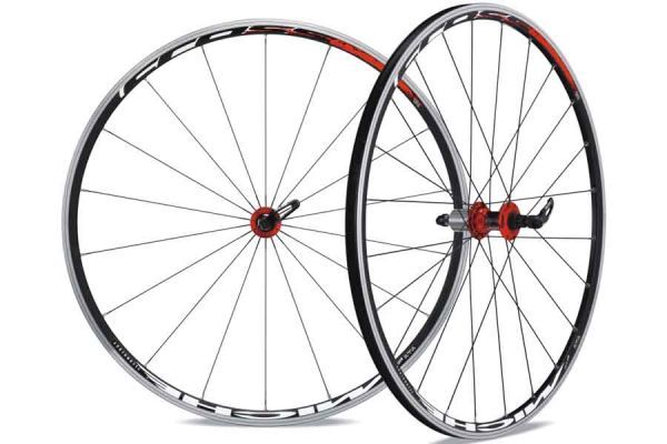 Coppia Ruote Miche Synthium Cross Tube DX Shimano 28 raggi Nero