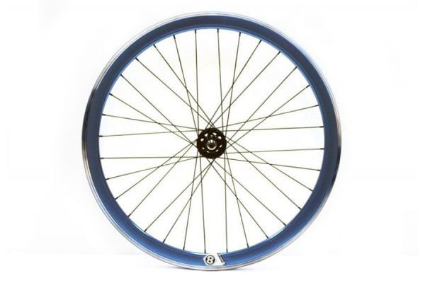 Origin8 Fixie Hinterrad - Blau ADZ