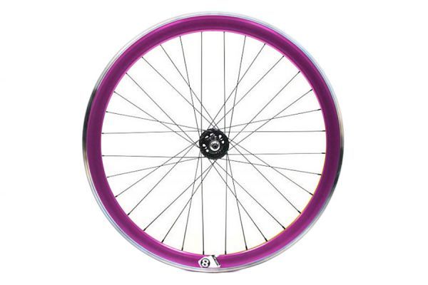 Origin8 Fixie Front Wheel - Purple ADZ