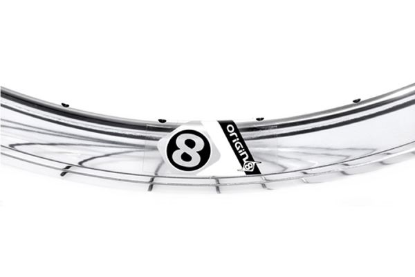 Origin8 Fixed Gear Voorwiel - Zilver HP