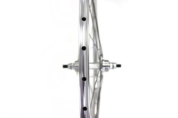 Origin8 Fixie Hinterrad - Silber HP