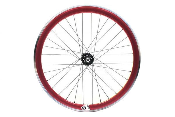 Origin8 Fixie Hinterrad - Rot ADZ