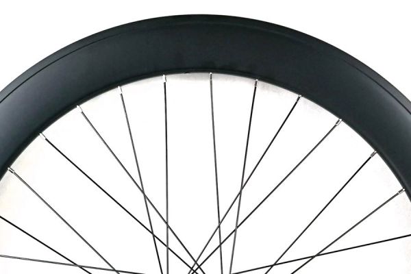 Coppia Ruote Contropedale Santafixie 60mm Nero