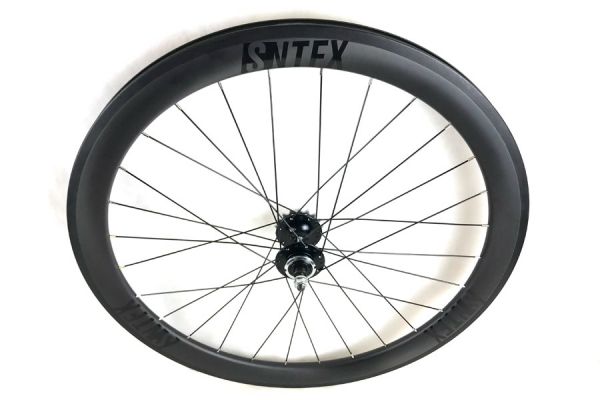 Santafixie 50mm Carbon Track Wheelset - Black