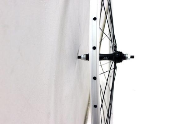 Weinmann DP18 Fixie Rear Wheel - White/Black
